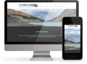 JD Mollard Responsive Website - designed by OmniOnline of Regina, SK