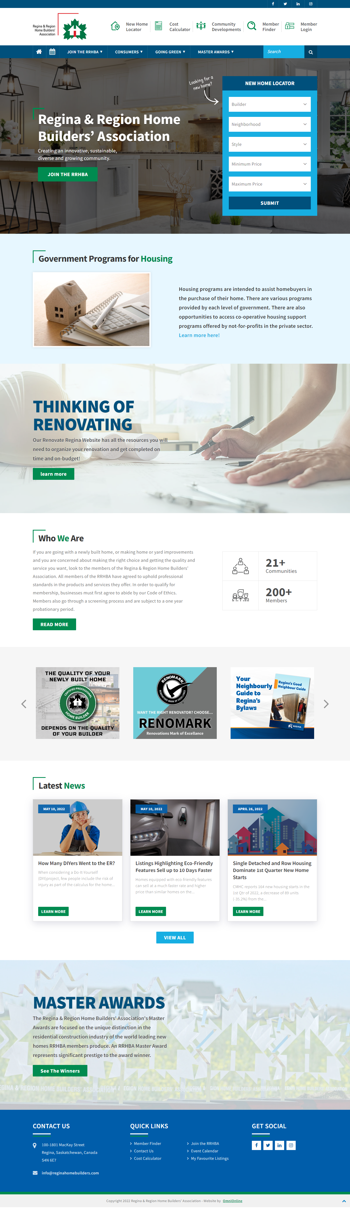 RRHBA website - designed and developed by OmniOnline
