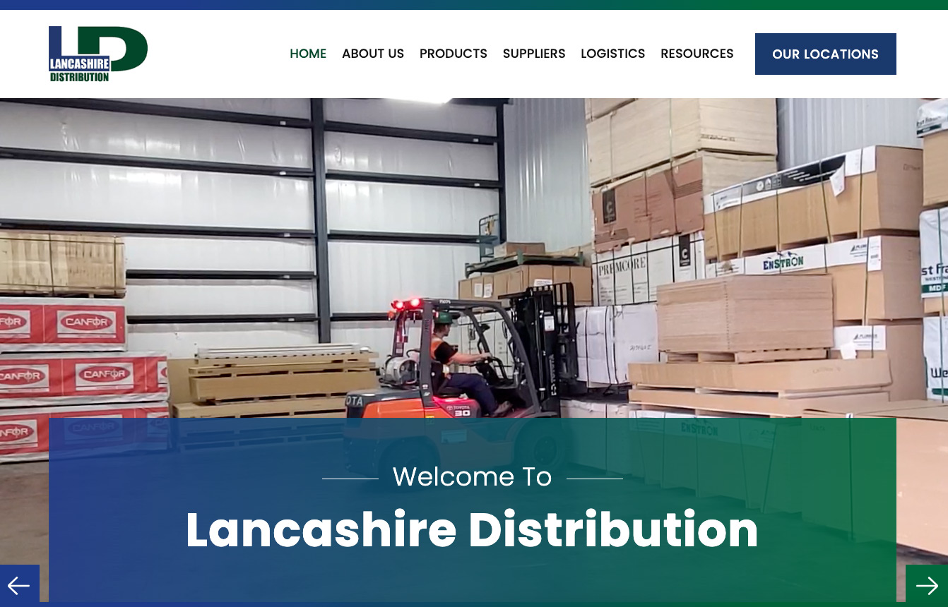 lancashire distribution regina - Website Development by OmniOnline